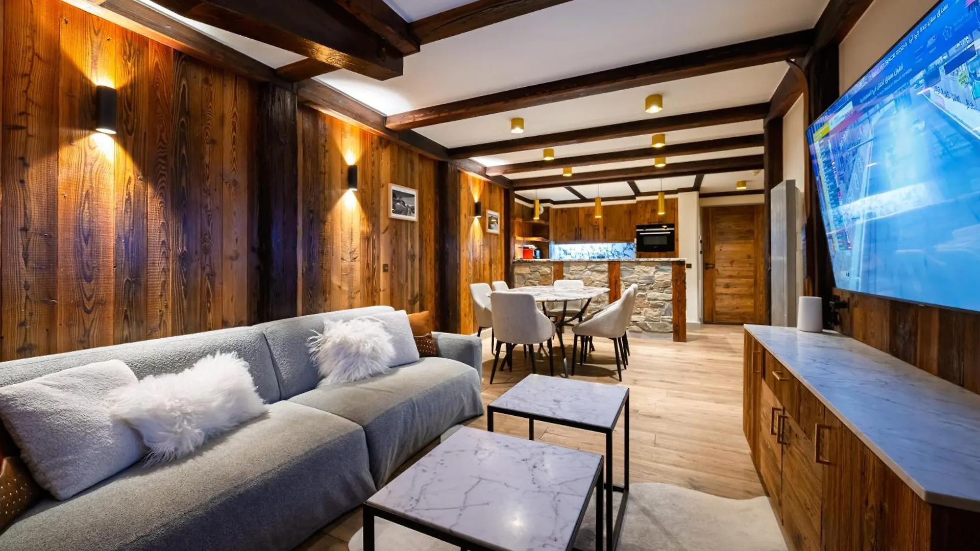 Luxury Suite 70M2 Balcon Courchevel1850 Parking فرنسا